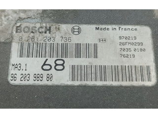 Řídící jednotka 0261203736   Peugeot 106 1997