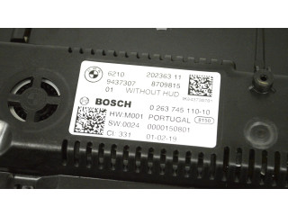 Přístrojová deska  BMW 3 G20 G21 2020 8709815, 5A2A6C2  