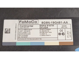 Блок управления 8G9N19G481AA, 5WK49167   Jaguar XF