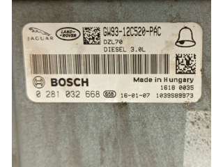 Řídící jednotka GW9312C520PAC, 0281032668   Land Rover Range Rover Sport L494 2016