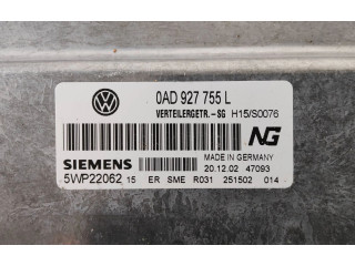 Pojistková skříňka Блок управления коробки передач 0AD927755L, 5WP22062   Volkswagen Touareg I 2004