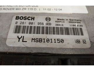 Блок управления двигателем Блок управления MSB101150   MG ZR