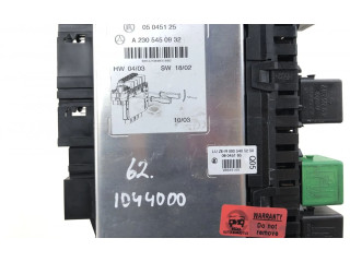   Pojistková skříňka 10091518, A2305453932   Mercedes-Benz SL R230 2003