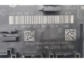 Блок управления дверью 4G8959793A, 4G8959793E   Audi A6 S6 C7 4G
