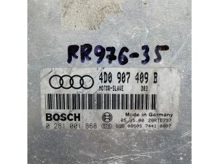 Блок управления двигателя 4D0907409B, 0281001868   Audi A8 S8 D2 4D