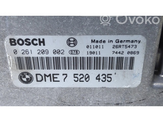 Řídící jednotka 7520435, 0261209002   BMW 7 E65 E66 2004