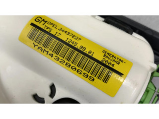 Подушка безопасности в сиденье 24437224, 24437227   Opel Vectra C