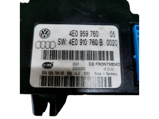 Блок управления 4E0959760, 4E0910760B   Audi A8 S8 D3 4E