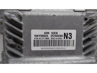 Блок управления двигателя 25184299   Chevrolet Aveo