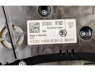 Přístrojová deska  Skoda Octavia Mk3 (5E) 2013 5E0920970D  