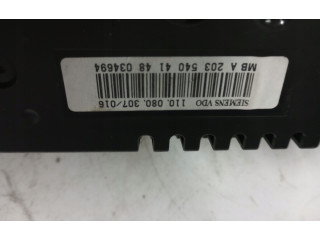 Přístrojová deska  Mercedes-Benz C W203 2006 A2035404148  
