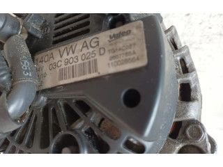 Генератор 03C903025D, 03C903025D   Volkswagen Scirocco      