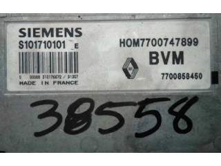 Řídící jednotka 7700858450, 38558   Renault 21 1986