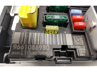 Pojistková skříňka Řídící jednotka BSM 9661086980   Peugeot 207 2007