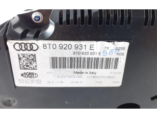 Přístrojová deska  Audi S5 2010 8T0920931E  