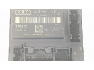 Блок управления 4F0959792E   Audi A6 S6 C6 4F