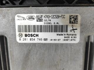 Řídící jednotka H7A312C520FDC, 0281034746   Land Rover Range Rover Velar 2018