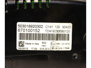 Панель приборов 670100152   Maserati Ghibli       