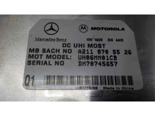 Блок управления A2118702726, A2118705526   Mercedes-Benz CLS AMG C219