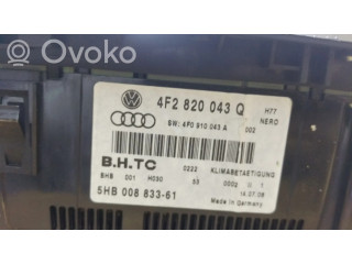 Блок управления климат-контролем 4F2820043Q   Audi A6 Allroad C6