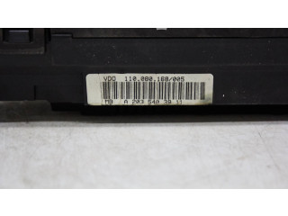 Přístrojová deska  Mercedes-Benz C W203 2005 a2035403911, 110080168  