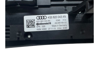 Блок управления климат-контролем 4G0820043AN   Audi A6 S6 C7 4G