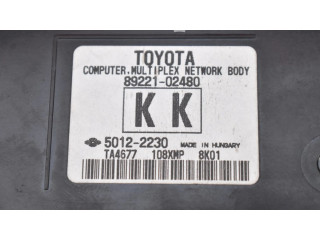 Блок предохранителей  89221-02480, 89221-02480   Toyota Auris E180    