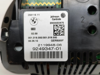 Přístrojová deska  BMW 5 F10 F11 2010 9249347  