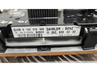 Блок управления климат-контролем 2038300285, 9140010322   Mercedes-Benz C W203