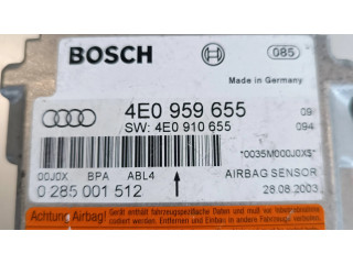 Блок подушек безопасности 4E0959655, 4E0910655   Audi A8 S8 D3 4E