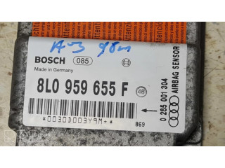 Блок подушек безопасности 8L0959655F, 0285001304   Audi A3 S3 8L