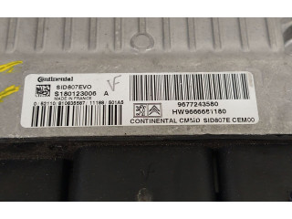 Řídící jednotka 9677243580, S180123006   Peugeot 5008 2011