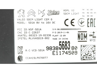 Блок управления 9838000080, 9838568380   Peugeot 208