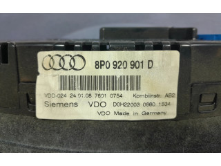 Přístrojová deska  Audi A3 S3 A3 Sportback 8P 2008 8P0920901D, 8P0920901D  