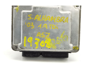 Řídící jednotka 038906019BH, 0281011199   Seat Alhambra (Mk1) 2004