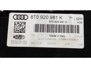 Přístrojová deska  Audi A5 8T 8F 2010 8T0920981K  