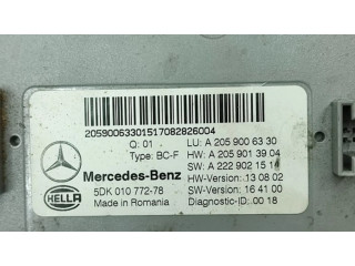 Блок комфорта A2059006360, A2059013904   Mercedes-Benz C W205   