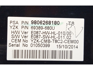 Přístrojová deska  Peugeot 5008 2014 9806268180, 9804898580  