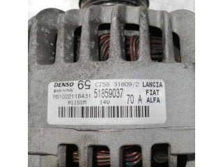 Генератор 51859037, ALTERNADOR   Fiat Panda II 1.2     