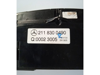 Блок управления климат-контролем 2118300490   Mercedes-Benz E W211