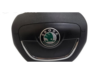 Подушка безопасности водителя 1Z0880201AK   Skoda Octavia Mk2 (1Z)