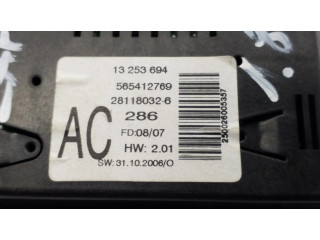 Дисплей    13253694, 565412789   Opel Zafira B
