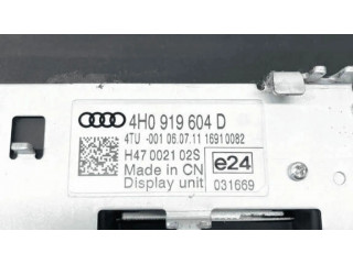 Дисплей    4H0919604D   Audi A8 S8 D4 4H