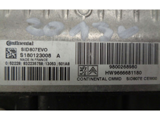 Řídící jednotka 9800268980, 9666681180   Peugeot 5008 2013