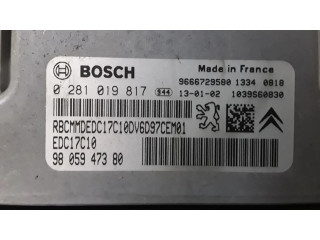 Блок управления двигателя 9805947380   Citroen Berlingo