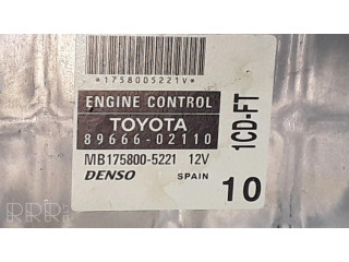 Řídící jednotka 8966602110, MB1758005221   Toyota Corolla E120 E130 2002