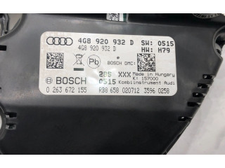 Přístrojová deska  Audi A6 C7 2012 4G8920932D  