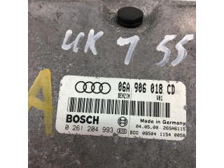 Блок управления двигателем Блок управления 06A906018CD, 0261204993   Audi A3 S3 8P