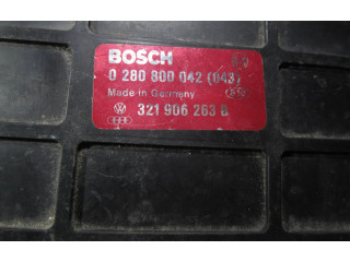 Блок управления двигателя 321906263B, 0280800042   Audi 100 200 5000 C3