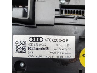 Блок управления климат-контролем 4G0820043K   Audi A7 S7 4G